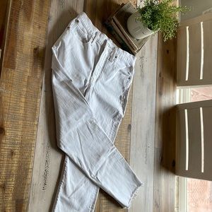 White Madewell Size 26 The Perfect Vintage Crop Jean